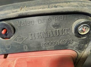 Piloto tras der renault 8200014363 vel satis 58079