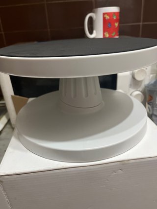Soporte giratorio para tartas