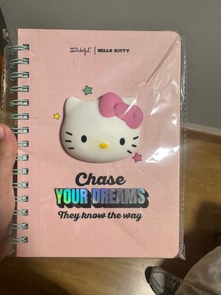 Libreta Hello Kitty Mr Wonderful