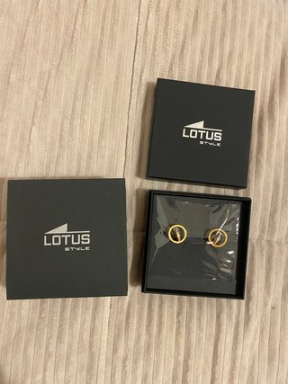 Pendientes Lotus Time Road Acero Inoxidable
