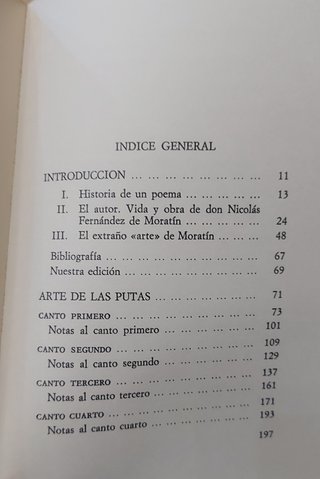 El arte de las Putas. MORATIN. Libro Retro vintage