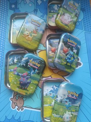 Latas Pokémon - Héroes Ascendentes (vacías) 🇪🇸