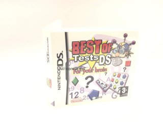 best of brain training games nds