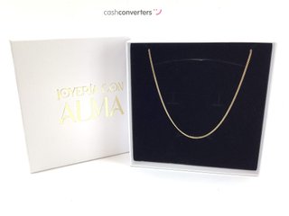 cadena oro 18k 25cm