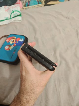 Nintendo 3DS XL Negra/Azul con funda