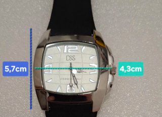 Relojes D&S Acero Nuevos sin uso con Estuche