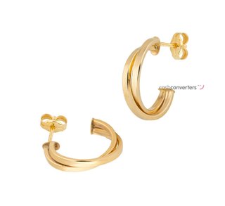 pendientes oro 18k