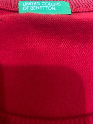 Jersey United Colors of Benetton Rojo