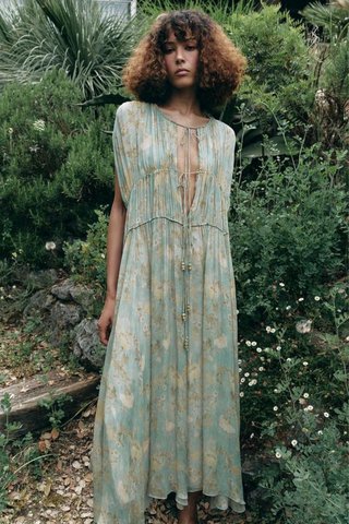 Vestido boho floral