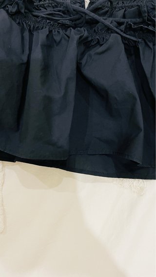 Blusa Zara tirantes negra