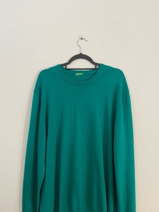 Jersey United Colors of Benetton verde azulado