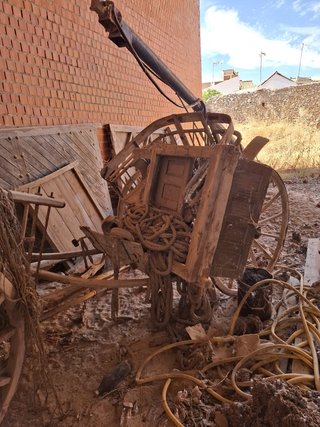 Tilbury antiguo para restaurar