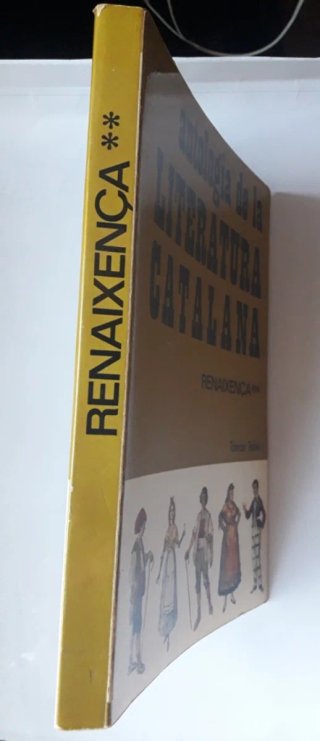 LIBRO ANTOLOGIA DE LA LITERATURA CATALANA.