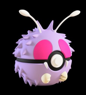 Pokéball de Venonat Impresa en 3D