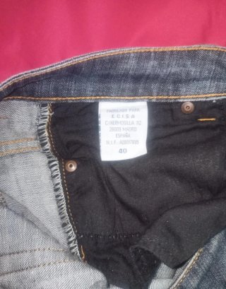 Pantalón vaquero tiro bajo Formula Joven
