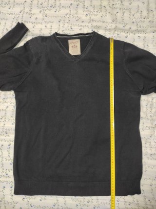 Jersey Negro Hombre Talla M