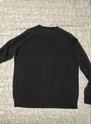 Jersey Negro Hombre Talla M