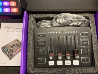 Fifine SC3 Gaming Audio Mixer Nuevo