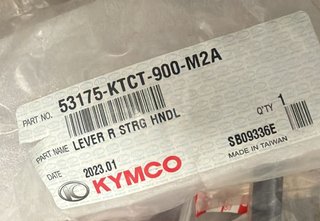 Maneta freno derecha para Kymco, AGILITY CITY 125. Ref 53175-KTCT-900-M2A