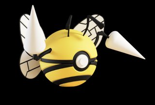Pokéball de Beedrill Impresa en 3D