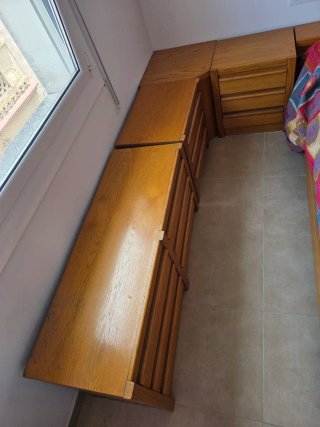 Cama, colchón y /o Muebles Dormitorio Madera