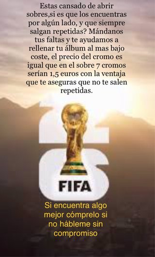 Cromos Mundial 2026 - Completar álbum