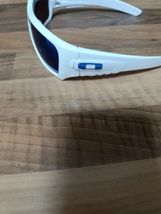 Gafas Ciclismo Blancas Lentes Azules