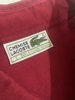 Camisa Lacoste Vintage 90’s