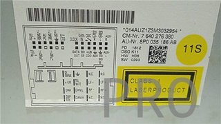 Radio / Cd Audi A3 Sportback (8PA)(09.2004->)