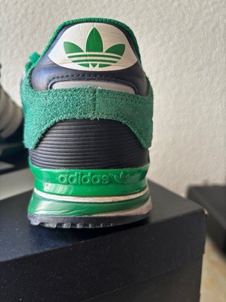 Zapatos Adidas Vintage Verdes y Negros
