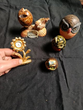 Lote de figuras decorativas y recuerdos / Souvenir