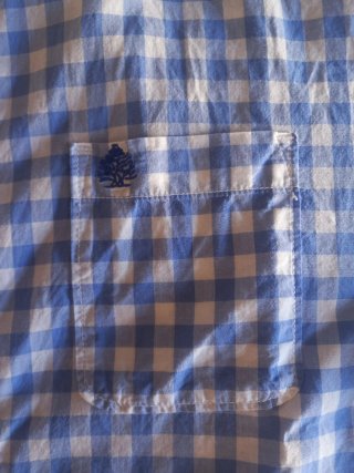 Camisa Springfield Talla XL Cuadros Azul