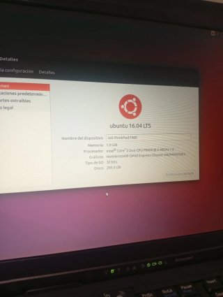 Lenovo ThinkPad T400 Portátil Negro