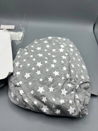 Jyoko Kids Funda de Algodón para Silla Portabebé Compatible con Concord Neo y Jane Koos (White Star)