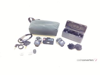 microfono vocalista dji mic 3 charging case