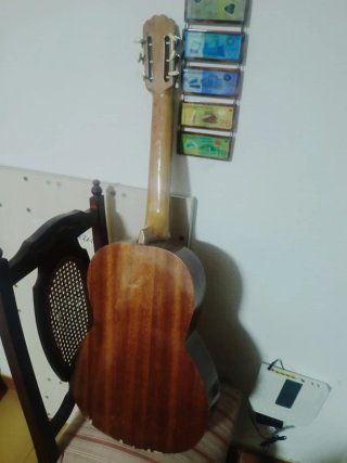 Guitarra Clásica Madera Natural