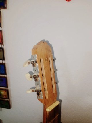 Guitarra Clásica Madera Natural