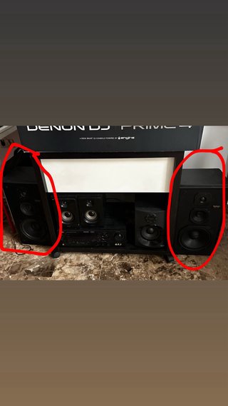 Altavoces Technics SB-CS95 Negros