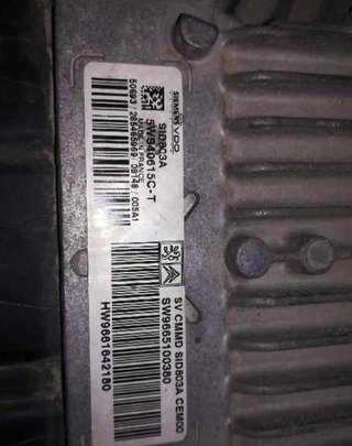 1107633 centralita motor uce 9655534080 citroen c5