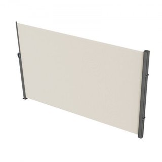 Tenda Laterale Retrattile, 180x300 cm, Schermo Privacy Esterno in Alluminio, Tenda da Giardino Retrattile Impermeabile in Poliestere 280g, Schermo Divisorio UV 30+ per Patio, Giardino, Balcone...