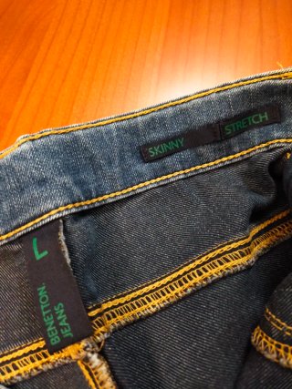 Jeans Capri Blu Donna