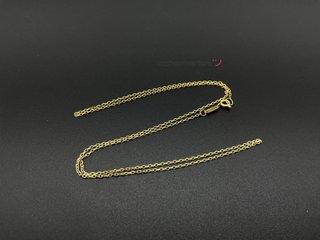 cadena oro 18k 25cm
