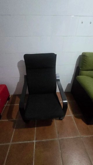 Sofá modular rojo
