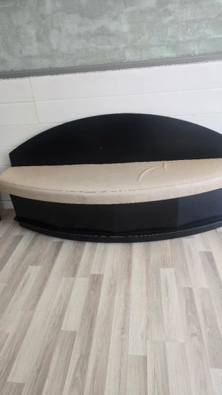 Sofá modular rojo