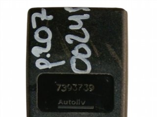 ENGANCHE CINTURON TRASERO DERECHO PEUGEOT 207 KFV