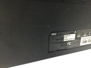 monitor led aoc 27g2spu/bk