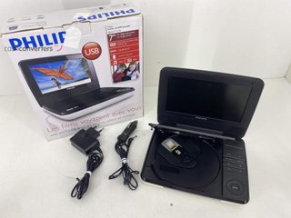 reproductor dvd portatil philips pd7030/12