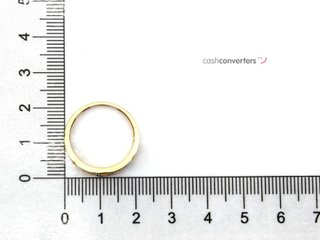 anillo oro 18k con circonita