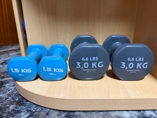 Pack Pesas Decathlon 3kg y 1,5kg