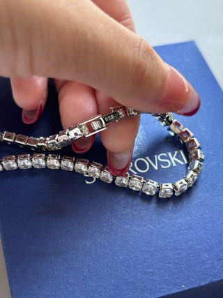 Pulsera Swarovski Plata